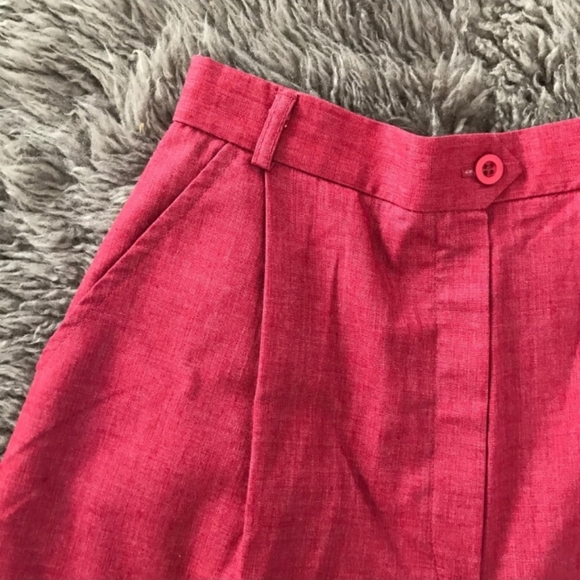 Vintage wide leg mid length pants - Picture 6 of 7